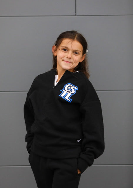 Varsity Brand Quarter Zip Crewneck