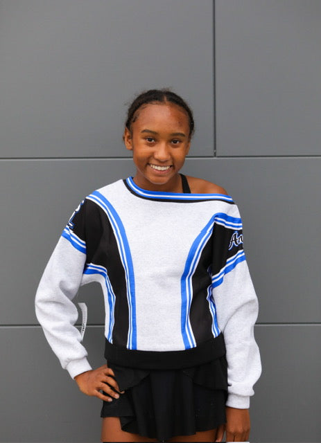 Varsity Exclusive CSTL Off the Shoulder Crop