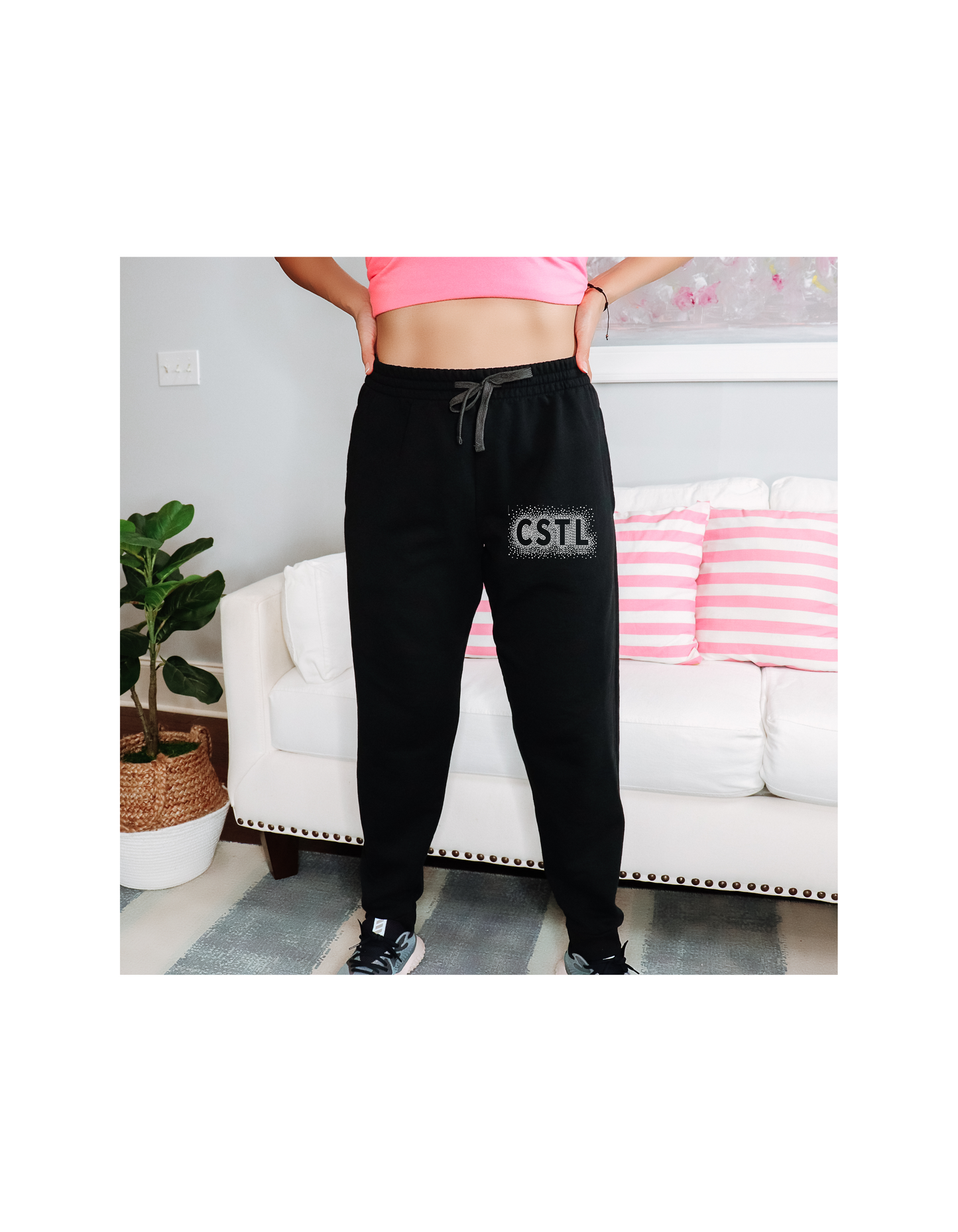Elite & Prep Team Travel Joggers - WITH Bling